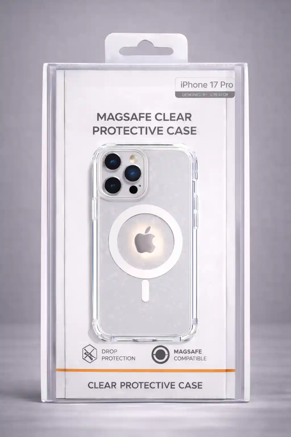  Protective Back Cover With MagSafe For iPhone 17 Pro
