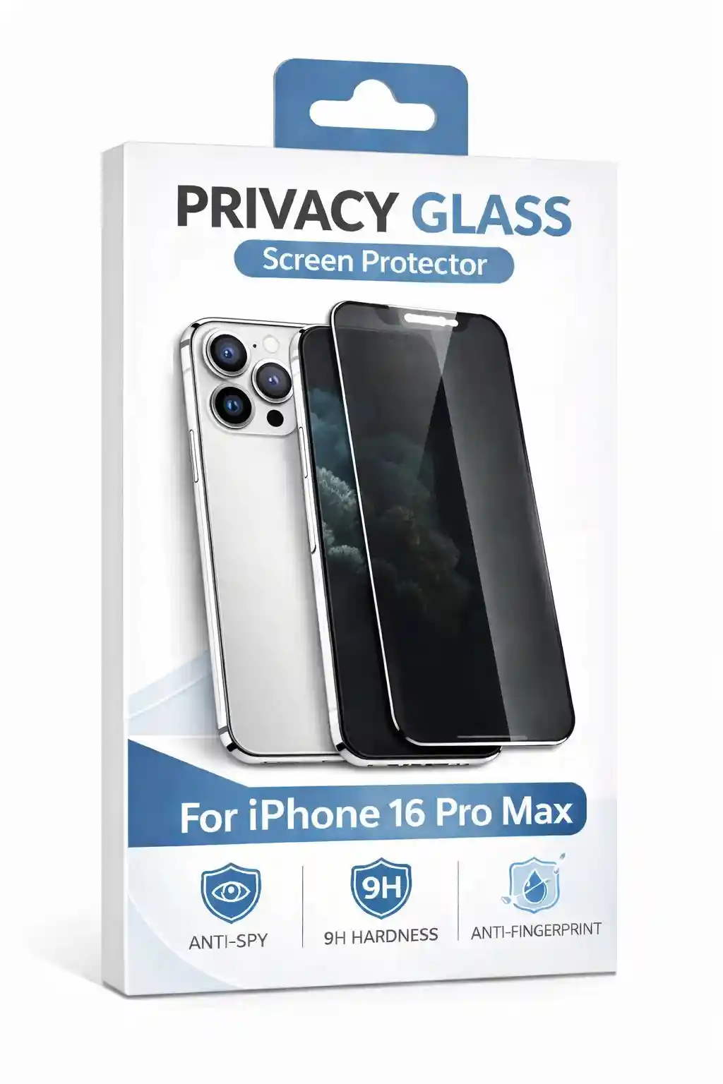 Privacy Glass for iPhone 16 Pro Max