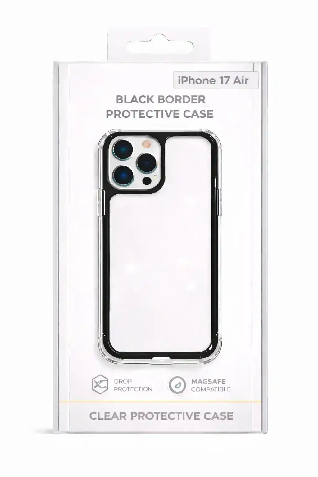 Black Border Protective Case For iPhone 17 Air