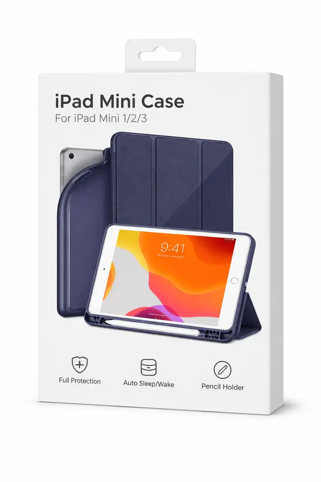 360° Protection Cover For iPad mini 1/2/3
