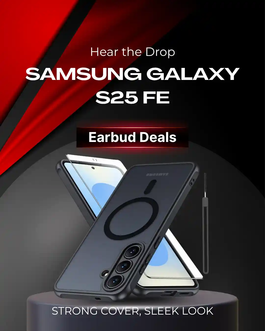 Shockproof Case for Samsung Galaxy S25 FE – Protective Cover