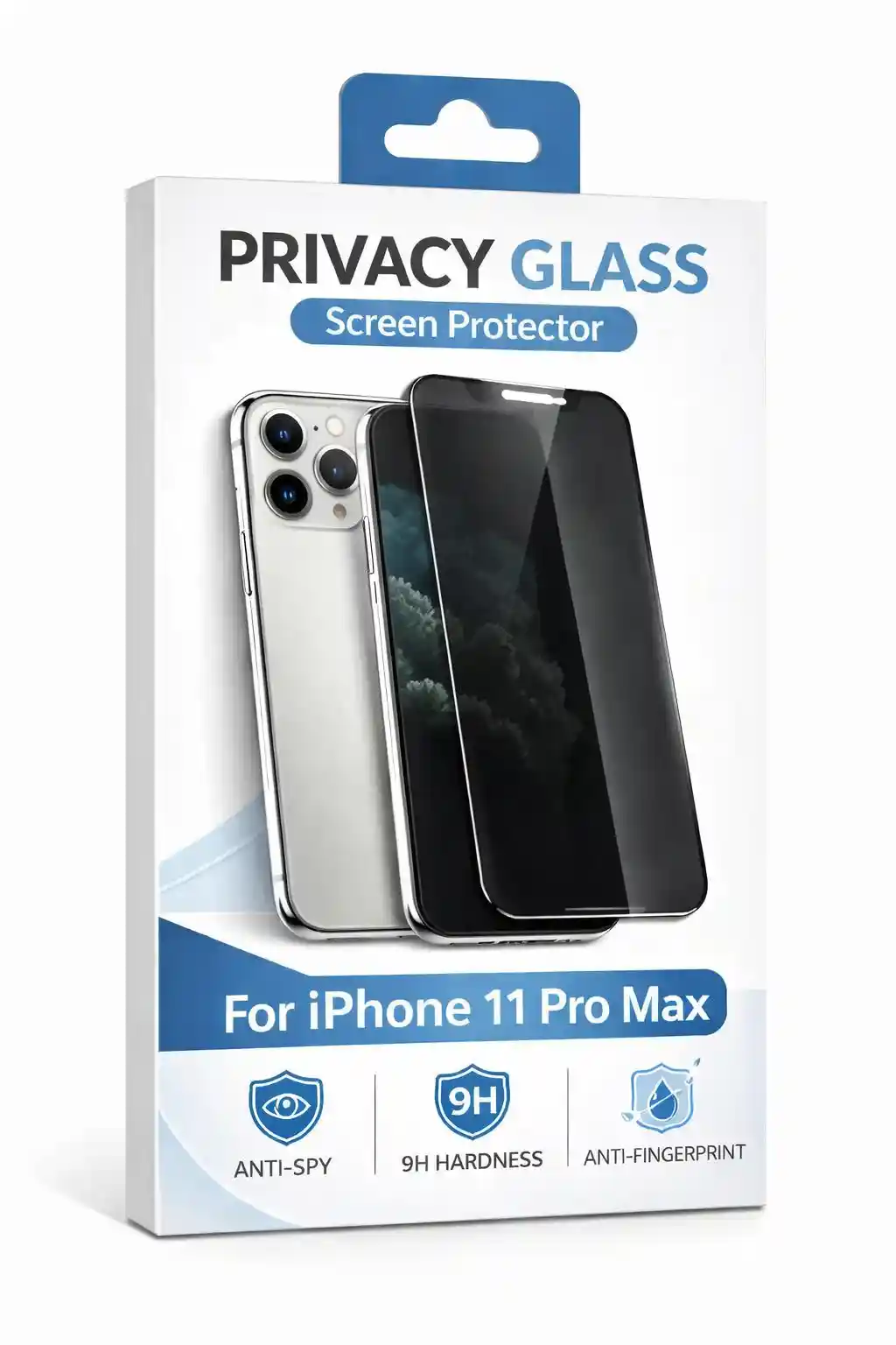 	Privacy Glass For iphone 11 Pro Max