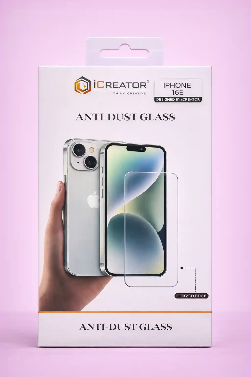 iCreator Anti-Dust Glass For iPhone 16 Plus