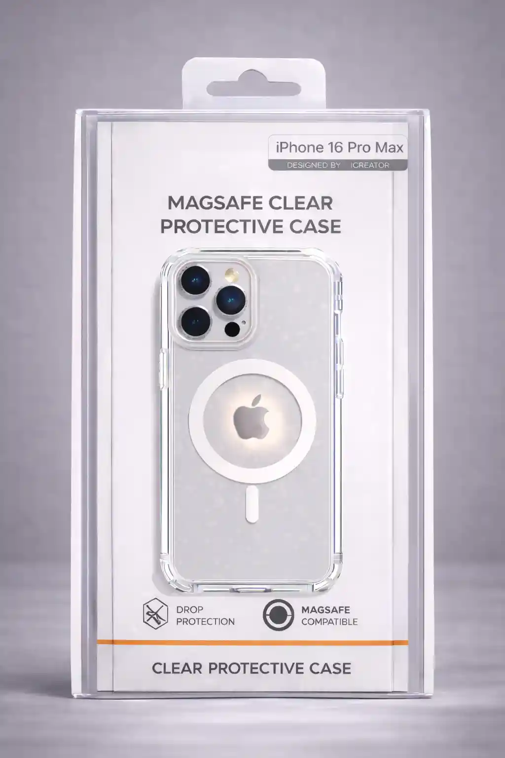  Protective Back Cover With MagSafe For  iPhone 16 Pro Max