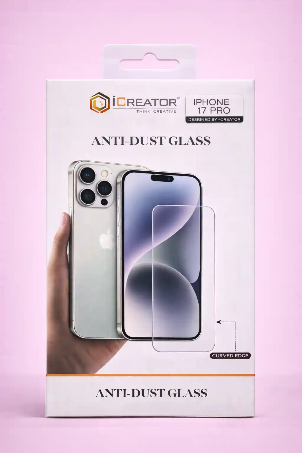 iCreator Anti-Dust Glass For  iPhone 17 Pro