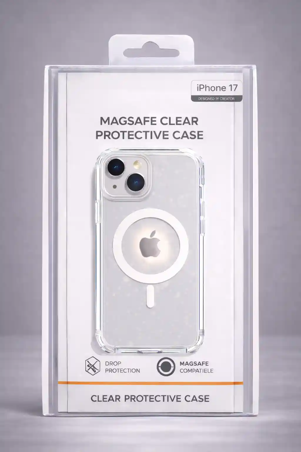  Protective Back Cover With MagSafe For iPhone 17