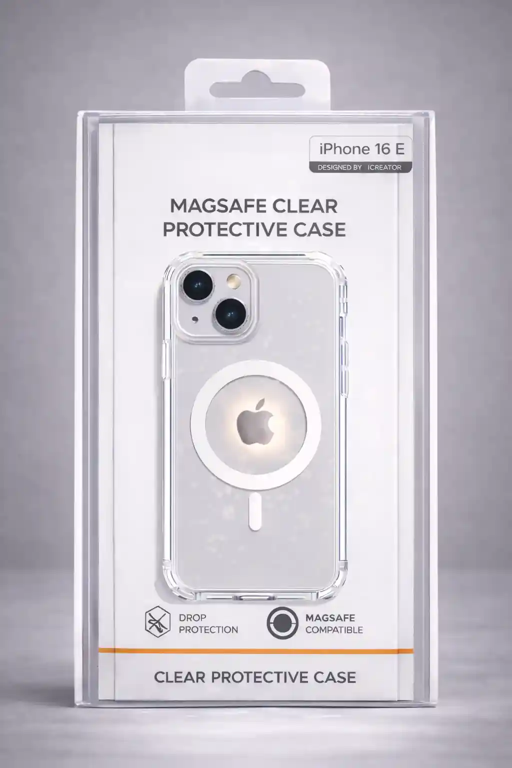  Protective Back Cover With MagSafe For  iPhone 16 e
